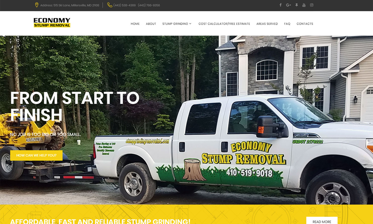 Economy Stump Removal