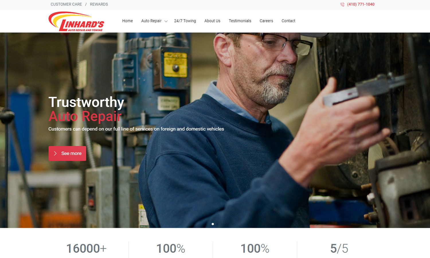 Linhard's Auto Repair & Towing